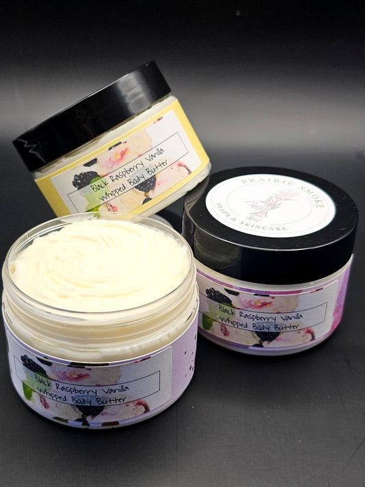 Body Butter - Whipped Black Raspberry Vanilla 2oz